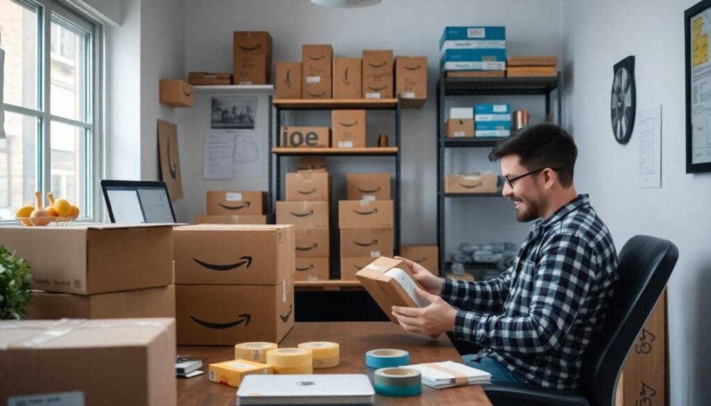 A Fulfillment by Merchant workshop with hands-on packaging and custom inventory management.
