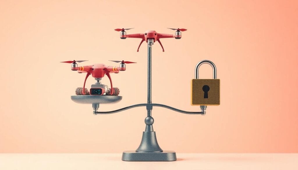 Balancing Amazon's innovation in delivery with ethical concerns over data privacy.