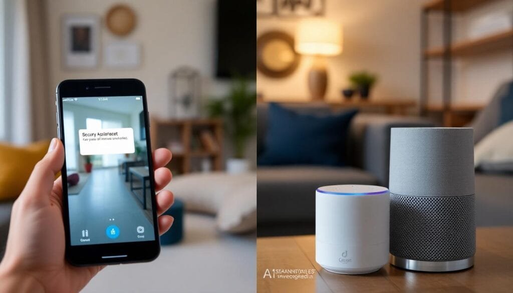 Wi-Fi 7 affecting smart home systems by delivering near-instant security alerts and fast voice assistant responses.